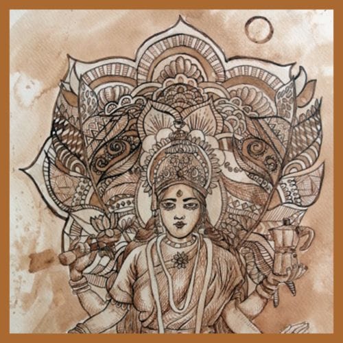 Serie cafeína - SHIVA - Jorge A. Merino - El Salvador